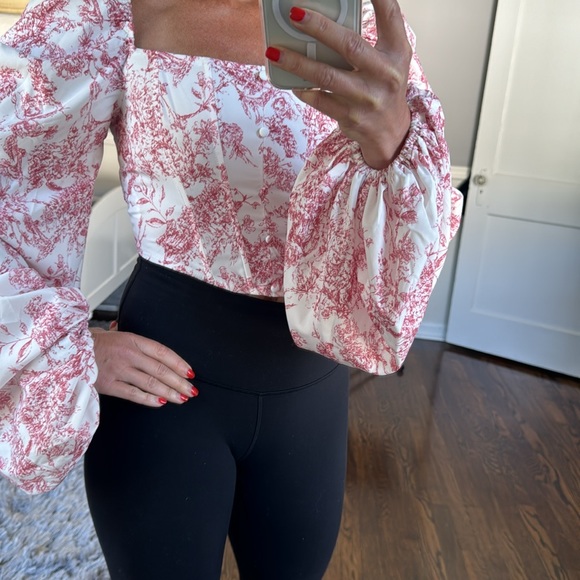 NWT Misguided Corset Porcelain Top Size 2 - Picture 2 of 9